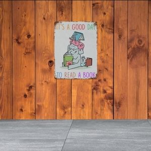 Cute Iron Painting, Classroom Decorations